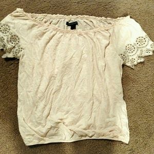 American eagle outfitters off the shoulder shirt